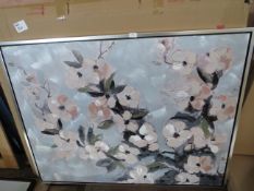 Oak Furnitureland Spring Blooms Handpainted Framed Canvas Print RRP Â£74.99 Specifications Width: