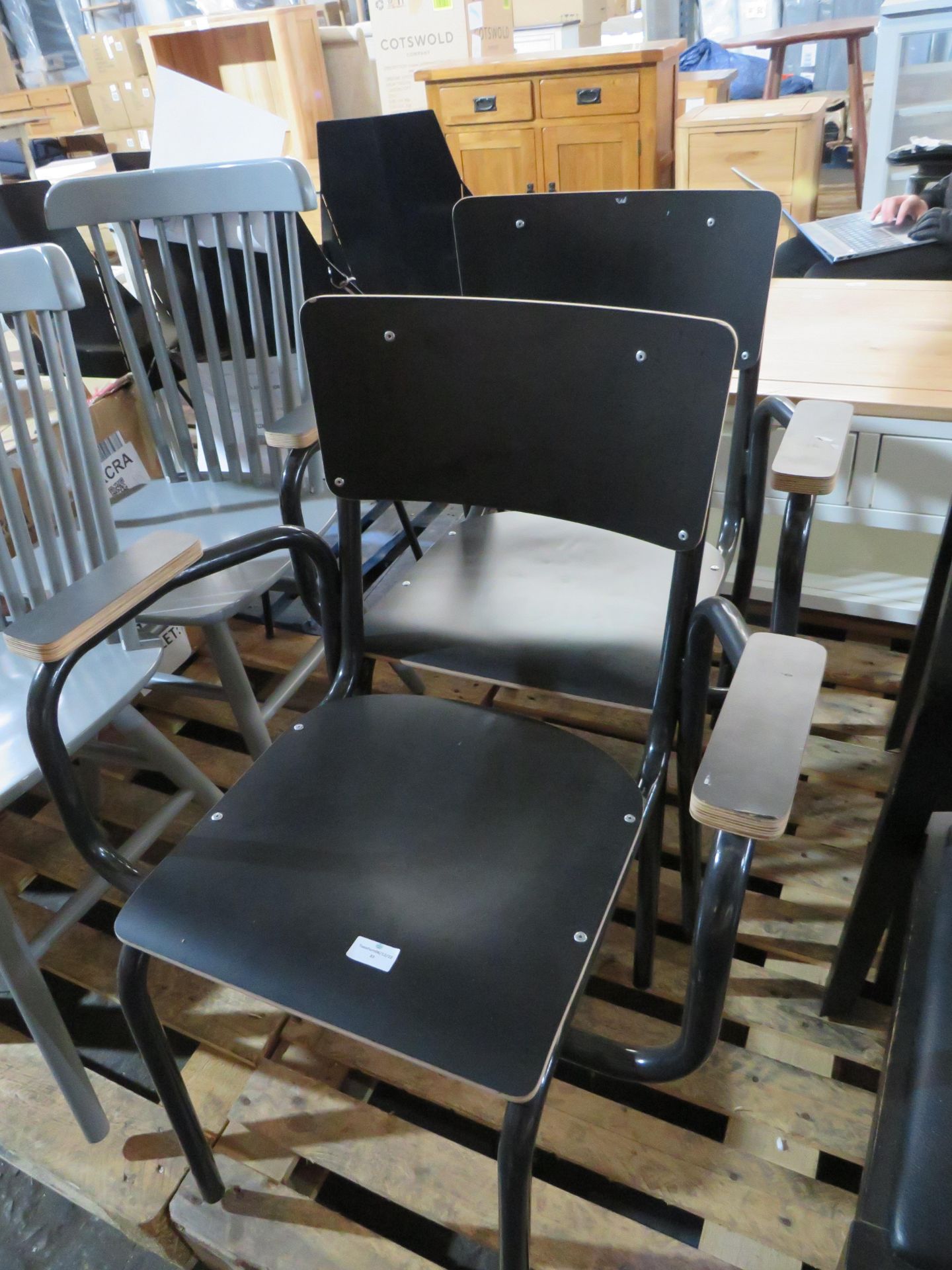 La Redoute Hiba Stackable Beech School Chairs RRP Â£215 SKU LAR-DIR-3613953799241 This item looks to