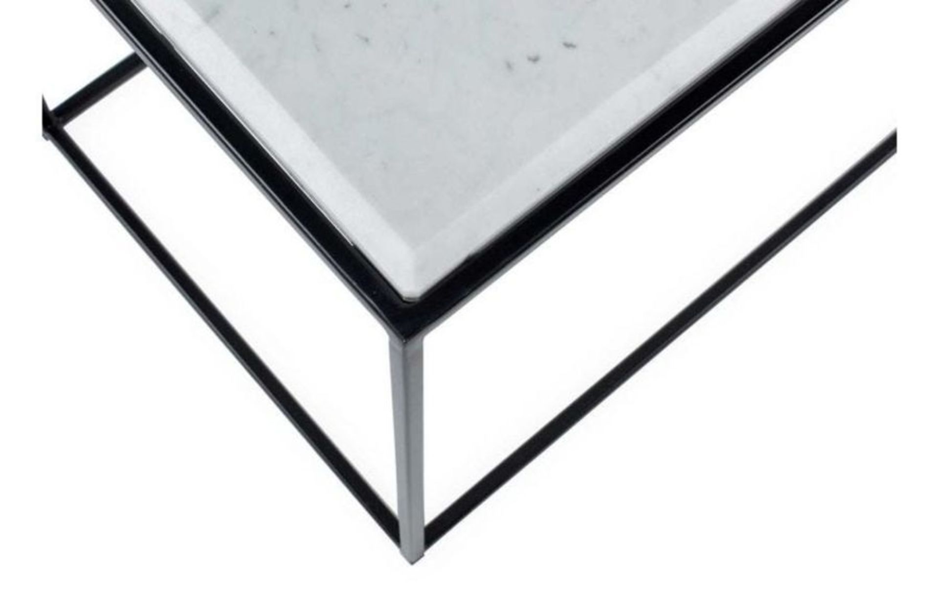 Heal's Tower Coffee Table Black White Marble Top RRP 939 SKU HEA-APM-1051974-B PID HEA-APM-00336 - Image 3 of 3