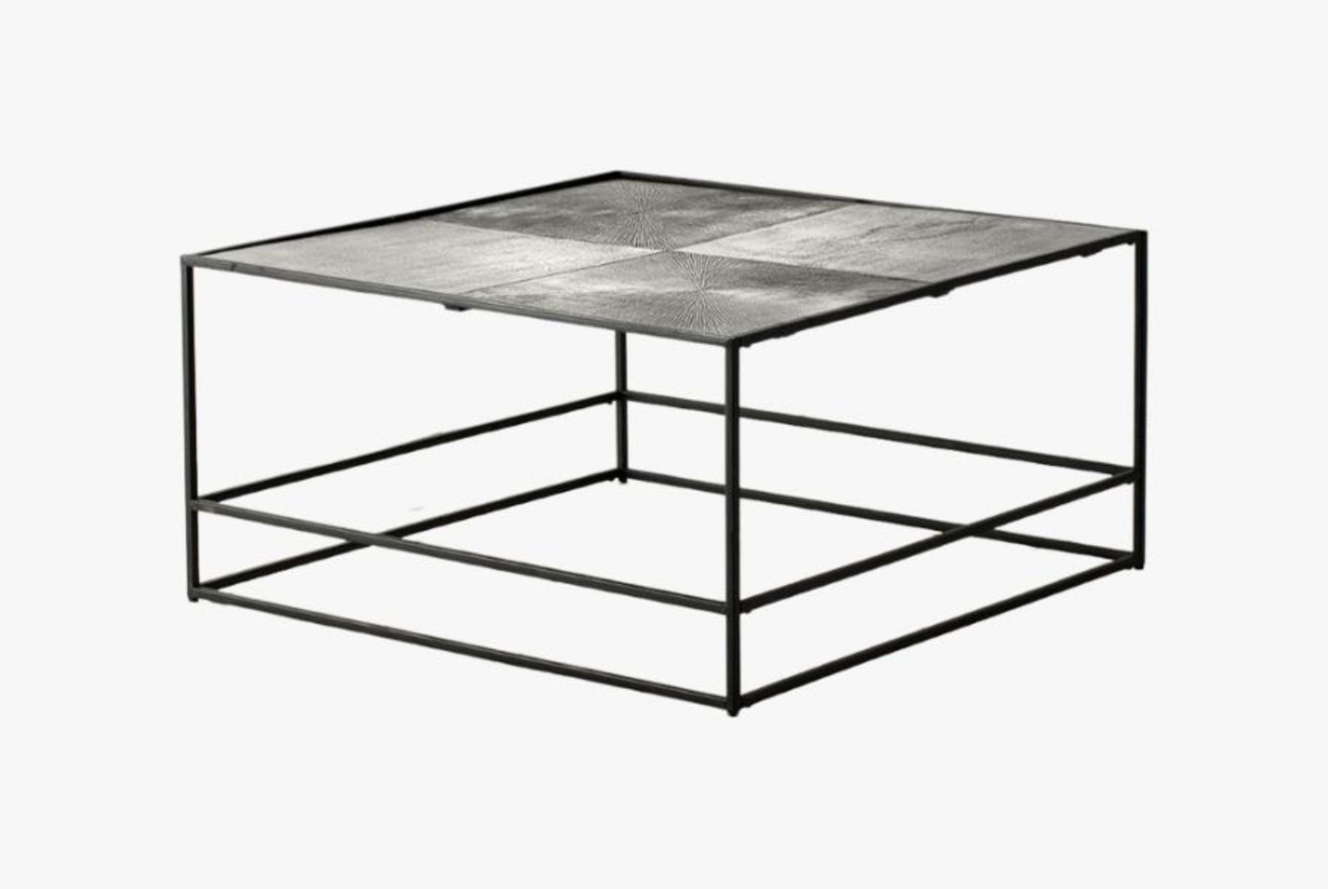 Olivia's Hadston Coffee Table Antique Silver Statement RRP 291 SKU MOO-APG-5056315929937-B PID MOO- - Image 3 of 4