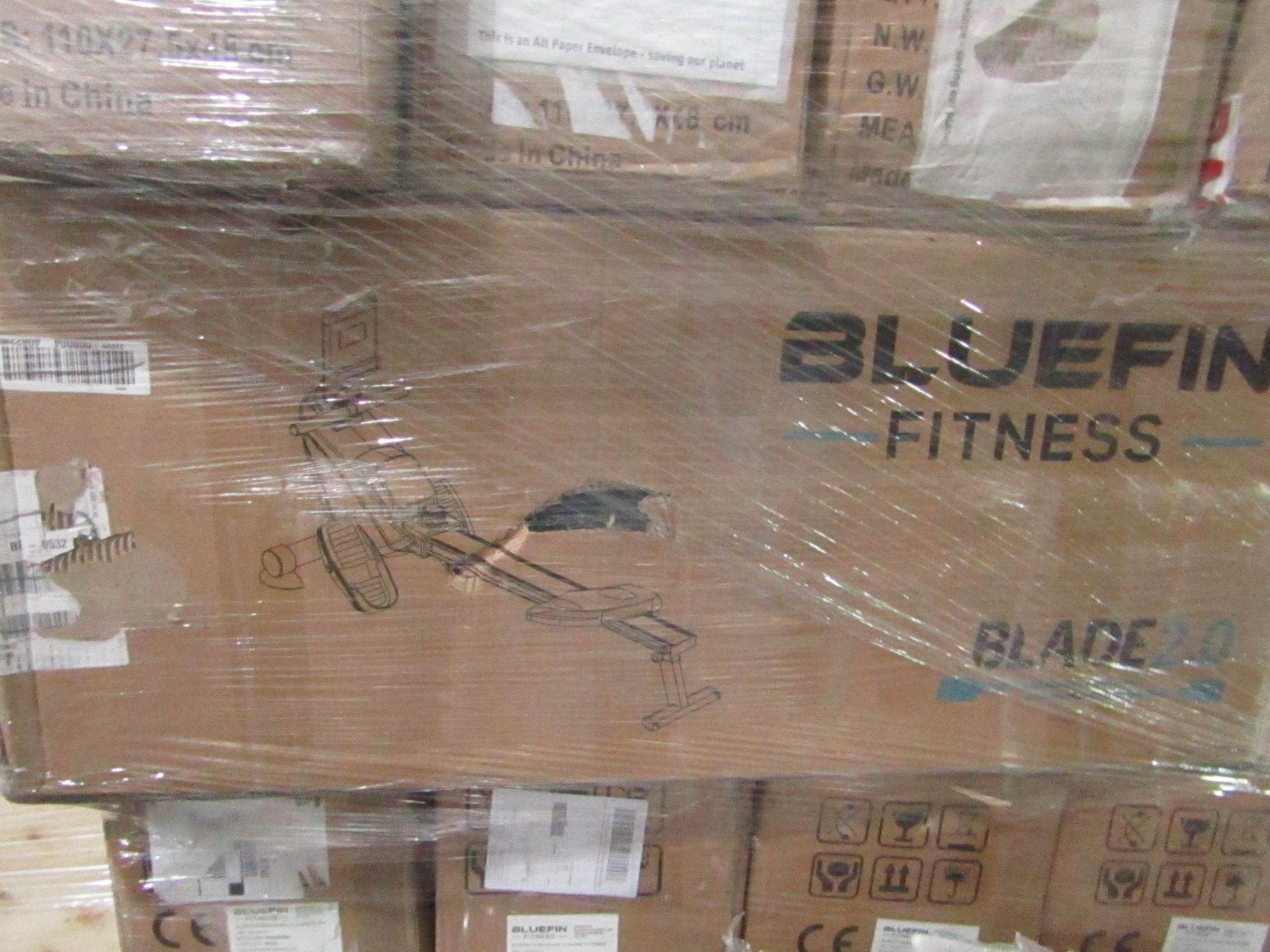 Bluefin Fitness Blade 2.0 Folding Resistance Rowing Machine RRP ô?329.00Our foldable magnetic - Image 2 of 2