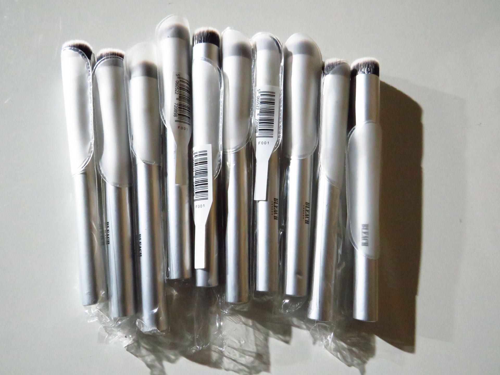 10 X Bleach London Large Make-Up Brushes All New & Packaged