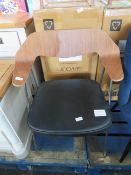 Heals 675 Chair Walnut Chrome Legs RRP ¶œ360.00