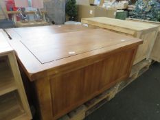 Oak Furnitureland Original Rustic Solid Oak Blanket Box RRP ¶œ299.99 (SKU OAK-APM-RUS09 PID OAK-APM2