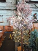 Cox and Cox Indoor, outdoor Golden Gypsophila light up tree, tested and working with original box,