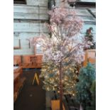Cox and Cox Indoor, outdoor Golden Gypsophila light up tree, tested and working with original box,