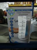Clean & Protect - Touch-Free Automatic Hand Sanitiser Disenser - Unused & Boxed.