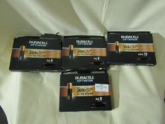 4x Duracell - Optimum AA Batteries - Unchecked & Boxed.