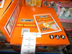 30x Hothands - Foot Warmers - Unused & Packaged.