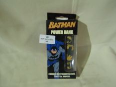 Batman - Power Bank - Unused & Packaged.