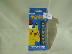 Pokemon - Power Bank - Unused & Packaged.