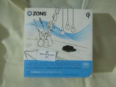 Zens - Wireless Power Pack ( 5200mAh ) - Unchecked & Boxed.