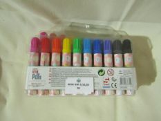 3x Secret Life of Pets - 10-Piece Markers Set - Unused & Packaged.