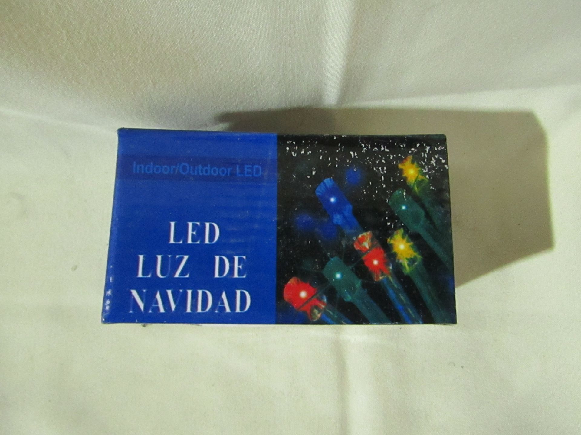 2x Unbranded - Set of 100 LED Lights Multi-Coloured - EU Plug - Unused & Boxed.