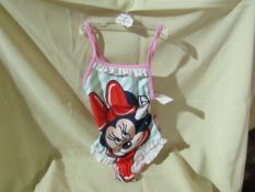 Minnie Mouse - Swinsuit - Size 6 - Unused & Packaged.