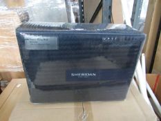 3 x Sheridans UK Bedskirt Christobel Midnight Super King, Brand New RRP £70. Total RRP £210 SKU