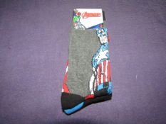 Marvel Avengers - 3-Piece Sock Set - Size 39-42 - Unused.