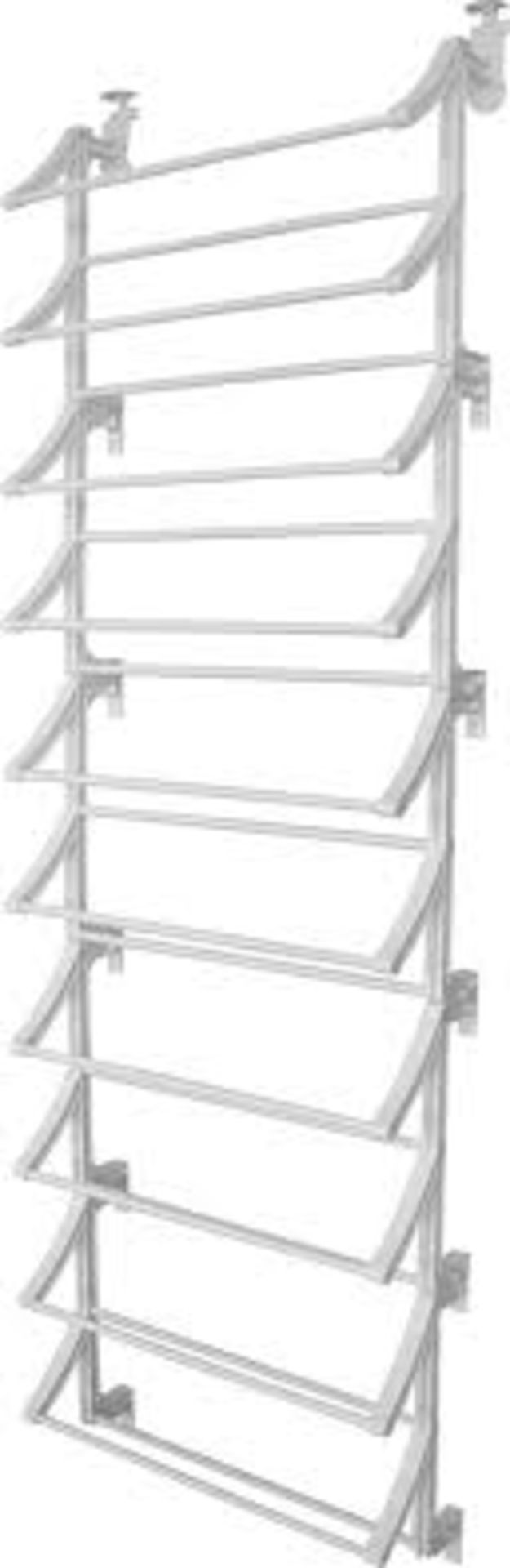 Lloyd Pascal - 10-Tier Over The Door Shoe Rack - Unchecked & Boxed.