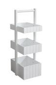 Lloyd Pascal - White 3-Tier Caddy - Unchecked & Boxed.