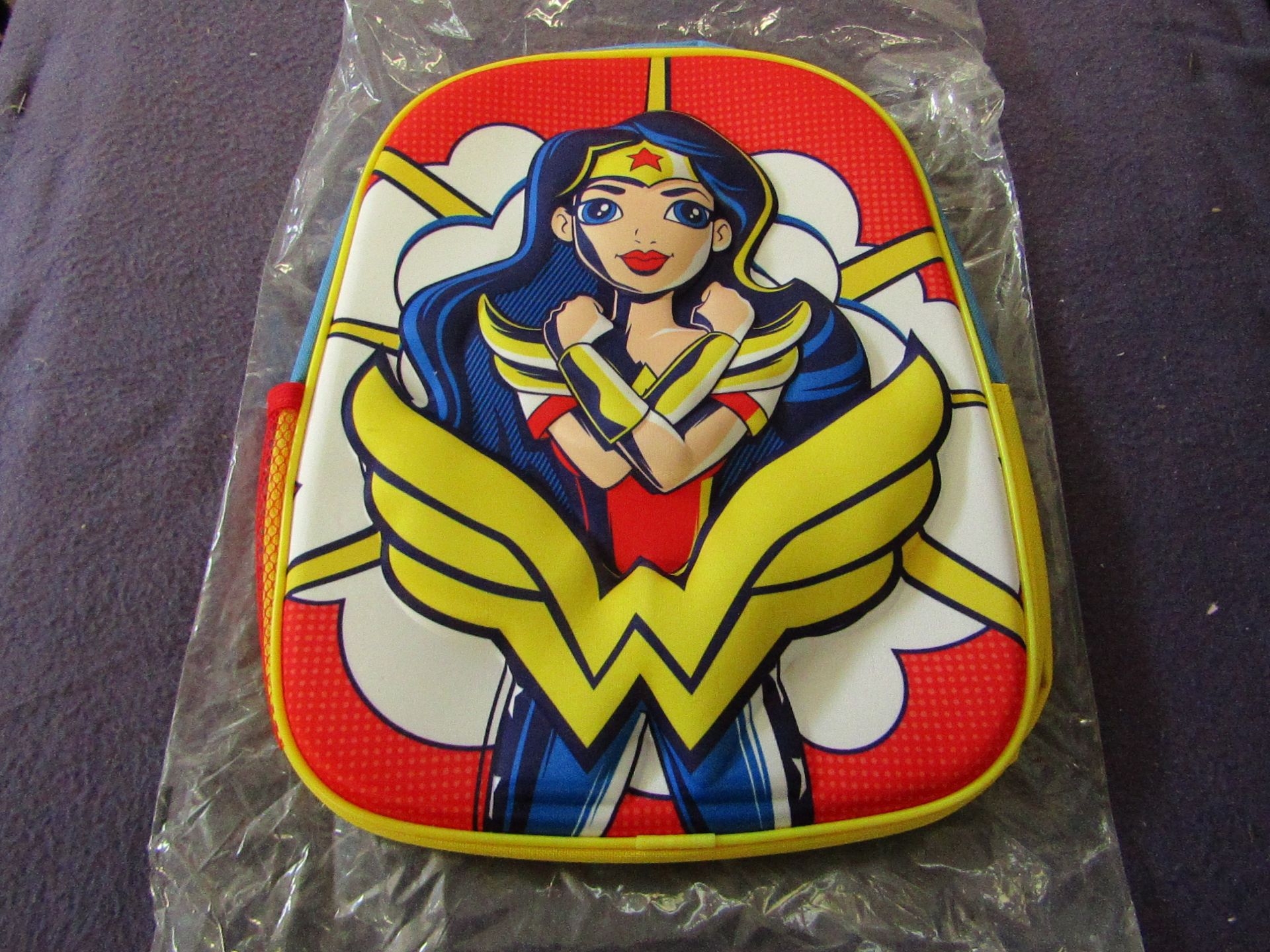 WonderWomen - 3D Backpack - Unused & Packaged.