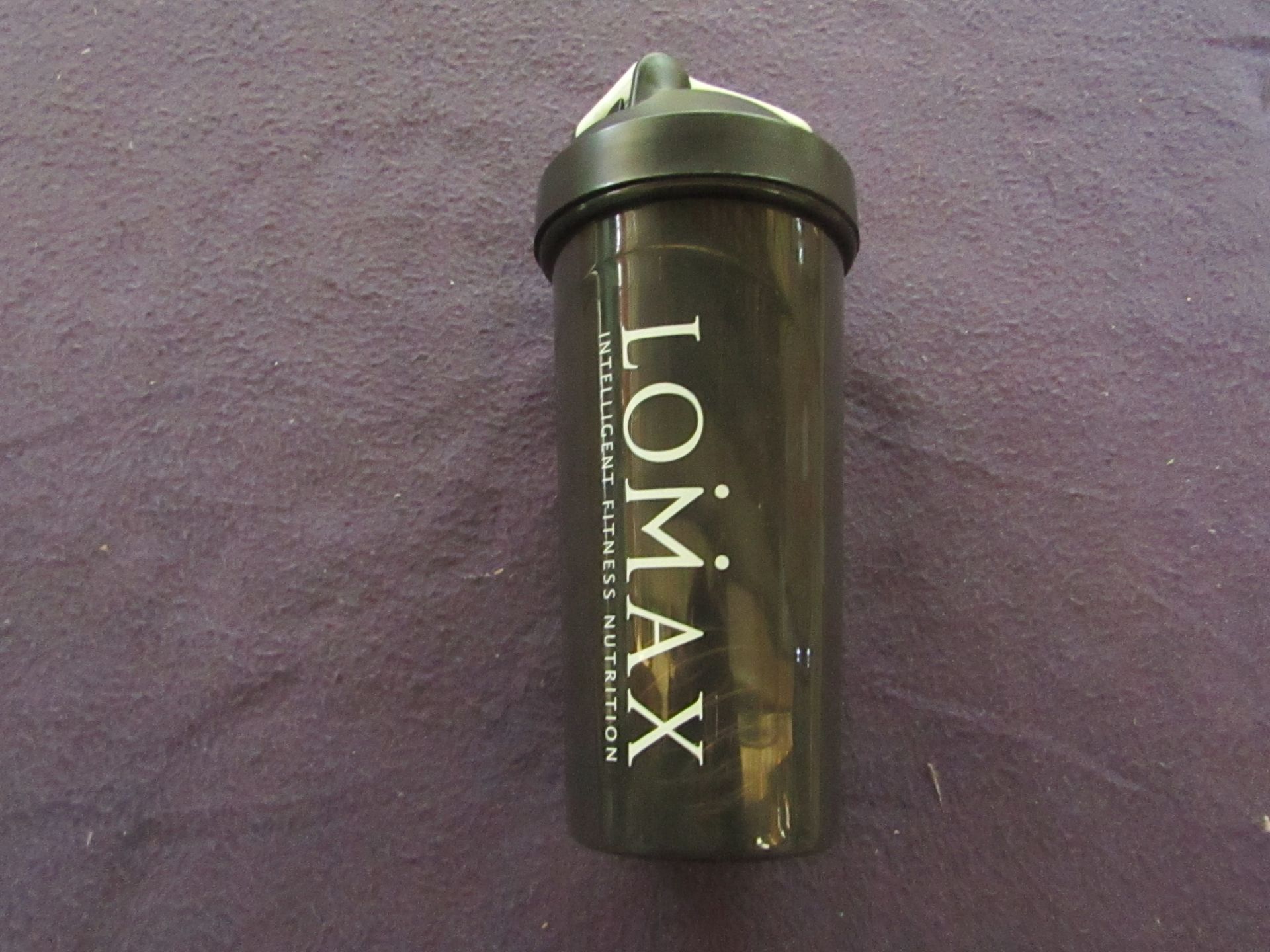 10x Lomax - Black Protein Shaker Bottle's - 600ml - New & Packaged.