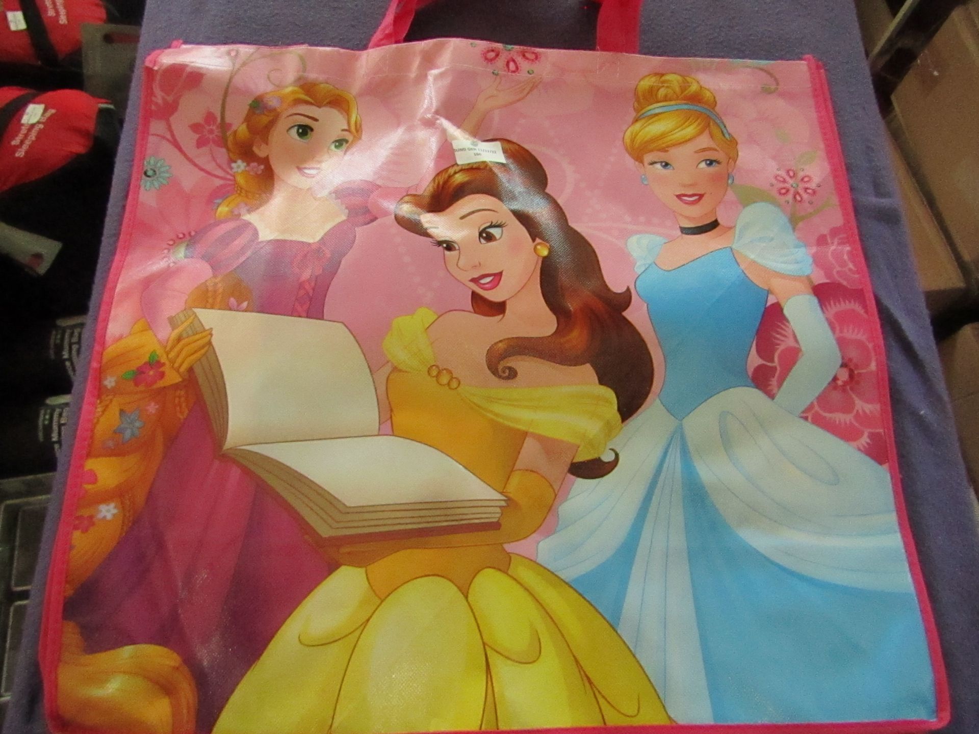 2x Disney Princess - Large Shoppers Bags - Unused.