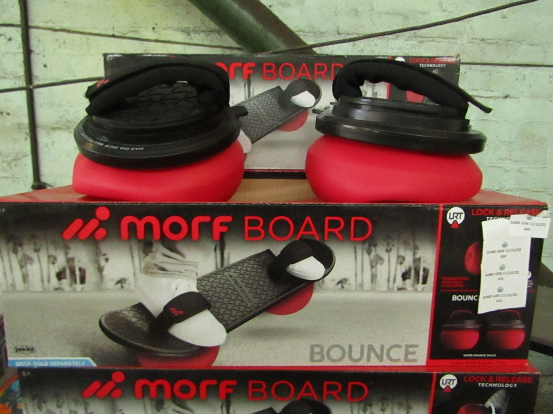 2x Murf Board - Bounce Xtension Super Bounce Balls ( Deck Sold Separately ) - Unchecked & Boxed.