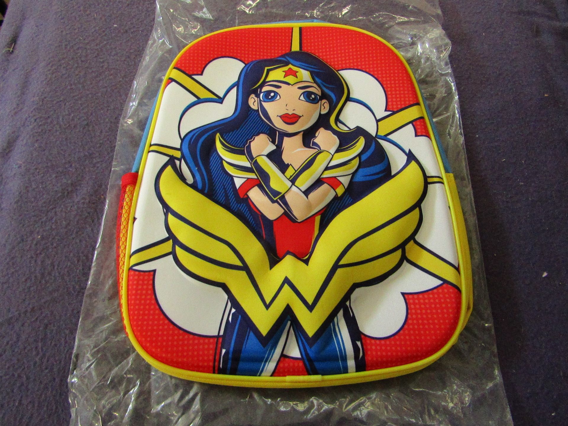 WonderWomen - 3D Backpack - Unused & Packaged.