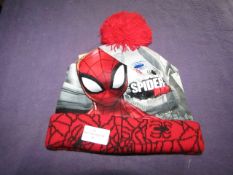 Spiderman - Bobble Beanie - Good Condition, No Packaging.