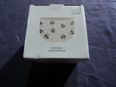 Sass & Belle - Busy Bee Large Planter - Unused & Boxed.