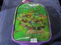 Teenage Mutant Ninja Turtles - Holographic Backpack - Unused, No Packaging.