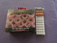 1x Babyliss - Set of 8 Ceramic Self-Grip Hair Rollers 15mm - Unused & Packaged. 1x Babyliss - 30-