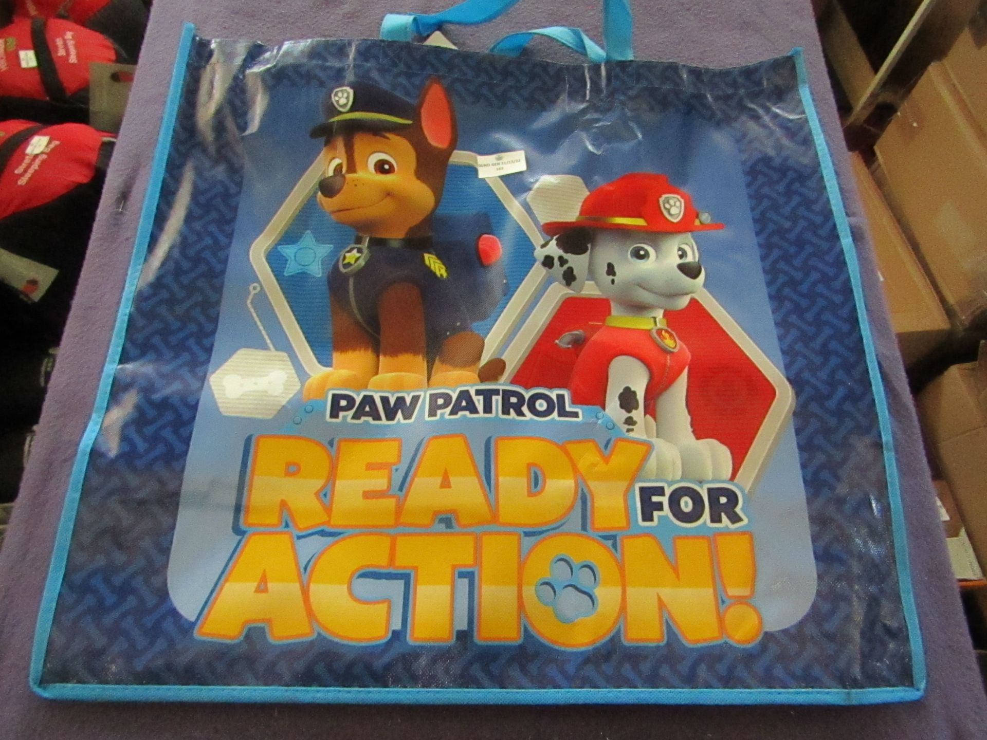 3x Paw Patrol - Large Shoppers Bags - Unused.