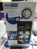 Scotts of Stow Maxcom MS514 Easy to Use Smartphone 1.2gb Quad Core 8mp Cam RRP œ49.99 - powers on