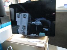 Facebook Portal Plus, powers on but we havent tried to set it up, comes with original box