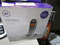 BT4600 Big Button cordless home phone with answer machine and call blocking feature, unchecked but