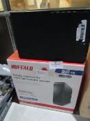 Buffalo Drive Station velocity 2Tb hard drive, boxed and powers on but unchecked for working