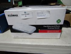 Edimax ES-3208P Fast Ethernet 8 Ports Desktop Switch still sealed in Original box