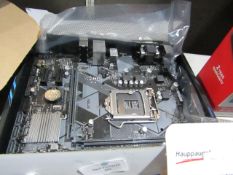 Asus Prime H310M-KR2.0 motherboard, unchecked as would need to be installed, comes in original box