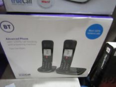 Set of 3 BT4600 cordless telephones with true call built in, new and boxed