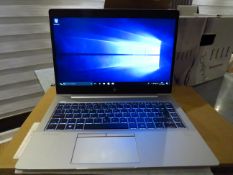 HP Elite book 745 G6 laptop with Ryzen 7 Pro 3700w CPU, powers on and loads through to the home