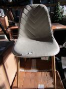 Cotswold Hemingway Modern Chair Cream - Very Good Condition & Has Original Box - RRP £60