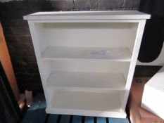Cotswold Company Littleton Warm White Small Bookcase RRP £225.00 (PLT COT-APM-A-3165) A practical