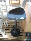 Cox & Cox Faux Leather Counter Stool Brown RRP £150.00 Faux Leather Counter Stool Brown from Cox &