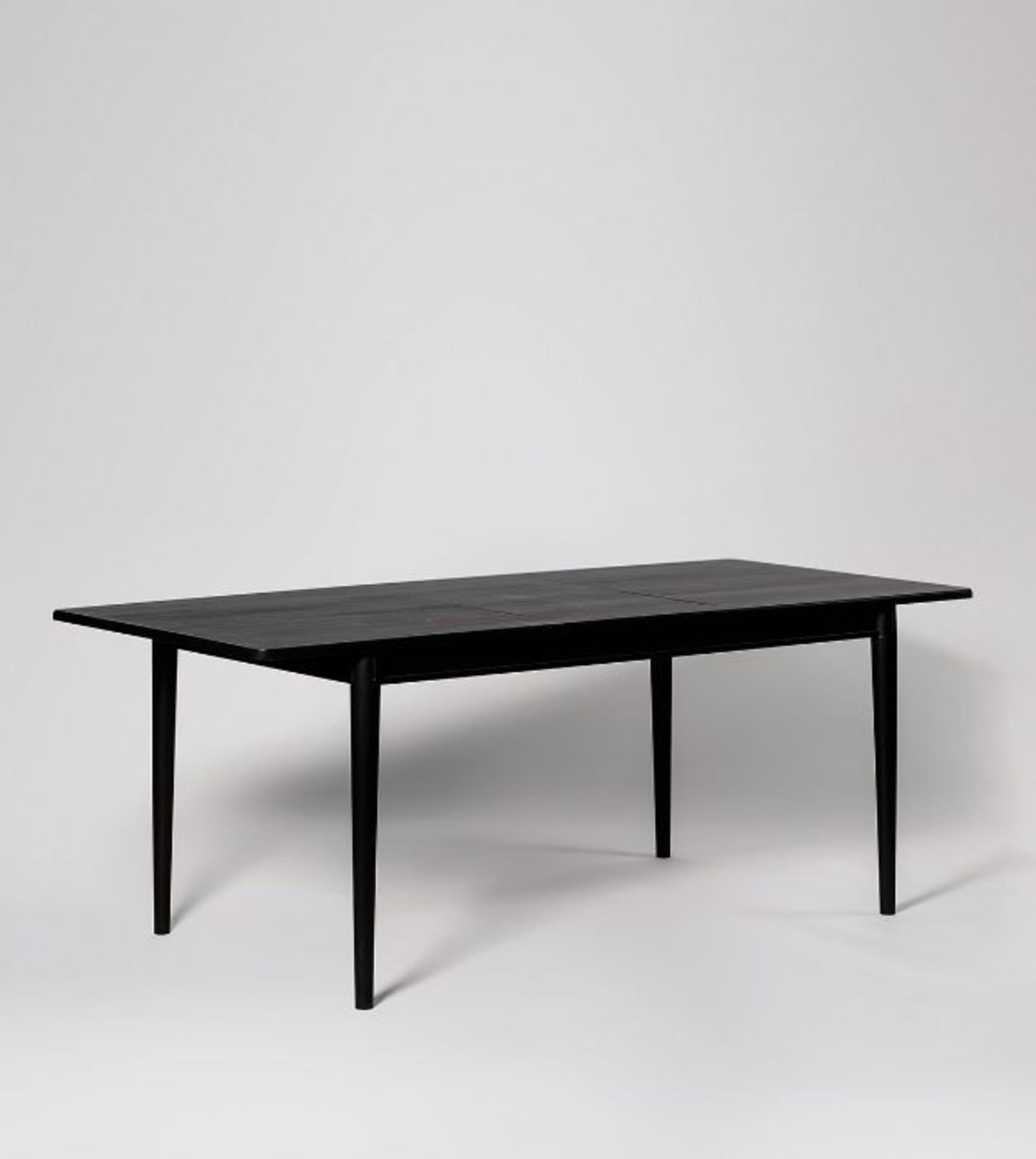 Swoon Reyna Extending Dining Table in Charcoal and Brass RRP ?599 Swoon Reyna Extending Dining Table - Image 7 of 7