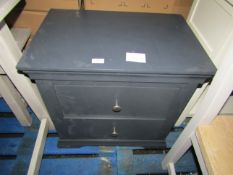 Cotswold Company Chantilly Dusky Black Jumbo Bedside Table RRP ¶œ259.00 SKU COT-APM-1044.019 PID COT