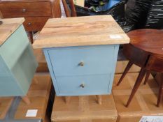 Fishe and Lilly Mint Green Bedside Table