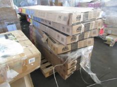 Pallet of 9 x Mag Tools 3 Shelf Storage Racks. Boxed but unchecked.