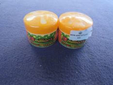 2x Millions - Orange & Lemon Car Air Fresheners - Unused & Packaged.