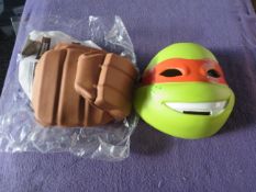 Teenage Mutant Ninja Turtles - Raphael Mask - Looks In Good Condition & Packaged.
